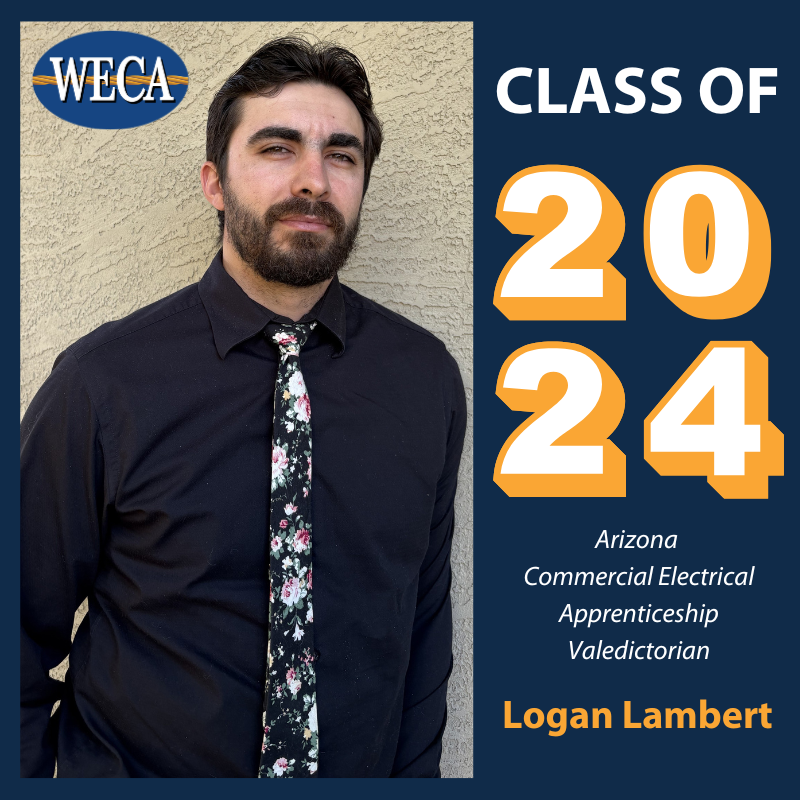 WECA Arizona Class of 2024 Valedictorian Logan Lambert