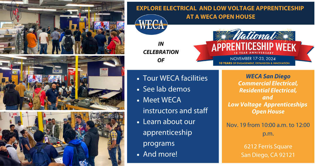 WECA San Diego NAW Open House