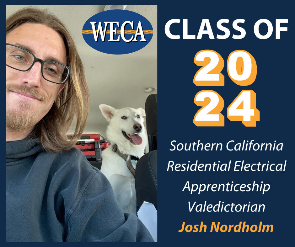 Josh Nordholm, WECA Grad